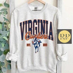 University Of Virginia Cavaliers NCAA 1819 Sweatshirt shirt grey